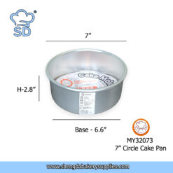 MY32073 Circle Cake Pan 7"