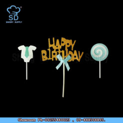 Baby Boy Shirt & Lollipop Paper