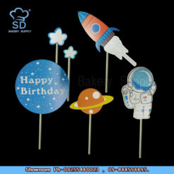 Astronaut Rocket Paper Topper