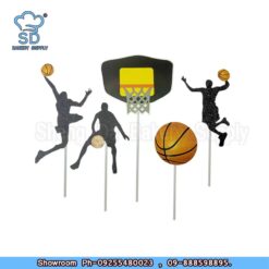 Basket Ball Theme With Orange Ball