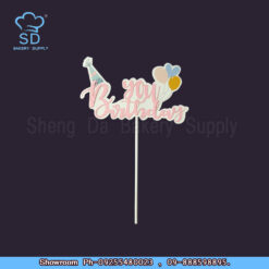 Ben HBD With Hat Balloon Paper Topper
