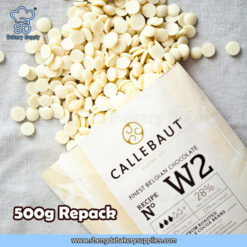 Callebaut 28% White Repack 500g