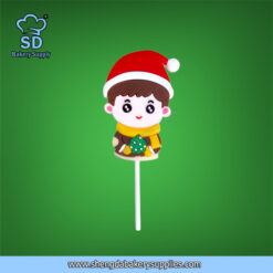 Silicon 2D X'mas Doll & Tree