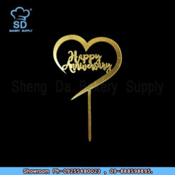 Ben Anniversary Acrylic Gold